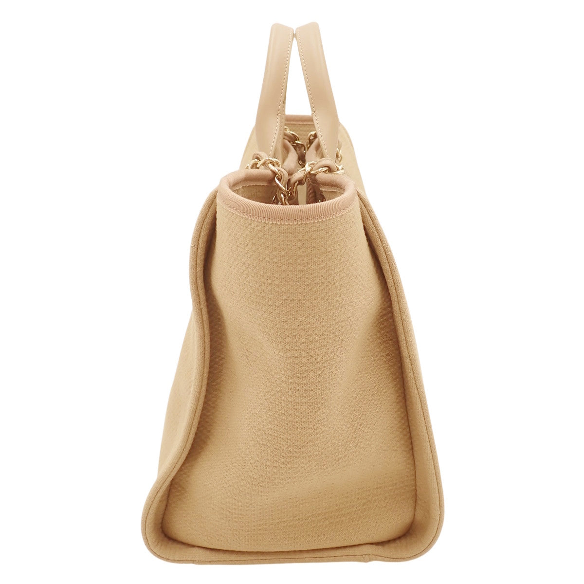 多维尔手提包GM 帆布 米色 A66941