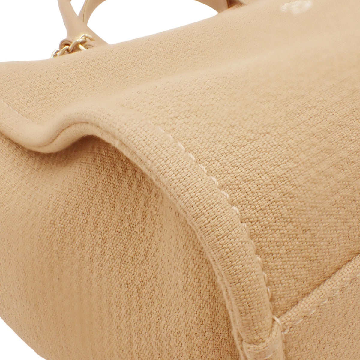 多维尔手提包GM 帆布 米色 A66941