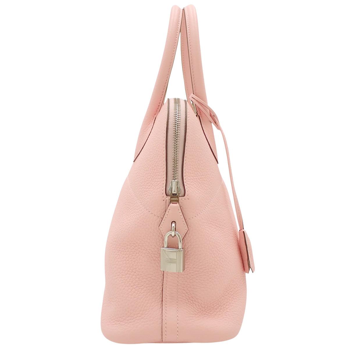 Bolide Verso 31 Taurillon Clemence 皮革表带,钯金配件,樱花玫瑰/畑 Z 印记