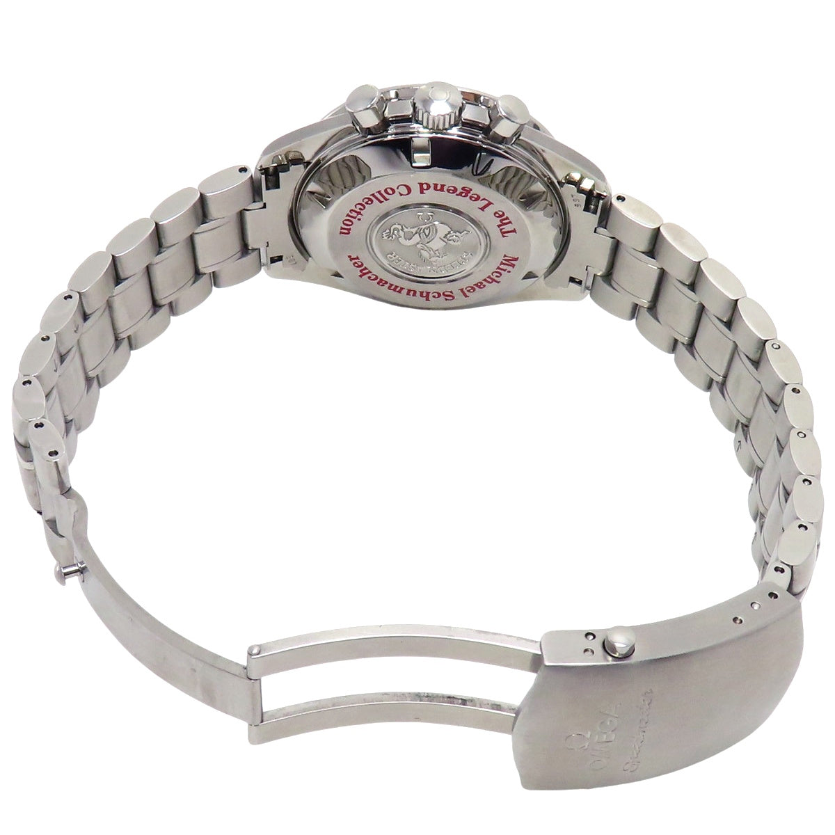 Speedmaster Legend Michael Schumacher 3506.31.00 SS White Automatic Men's Watch