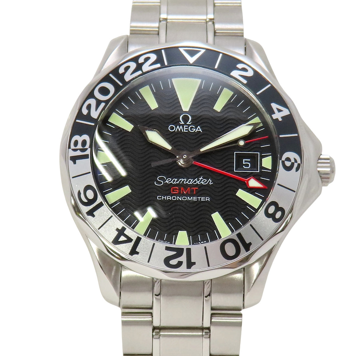 Seamaster 300 GMT 2234.50 SS Black Automatic Men's