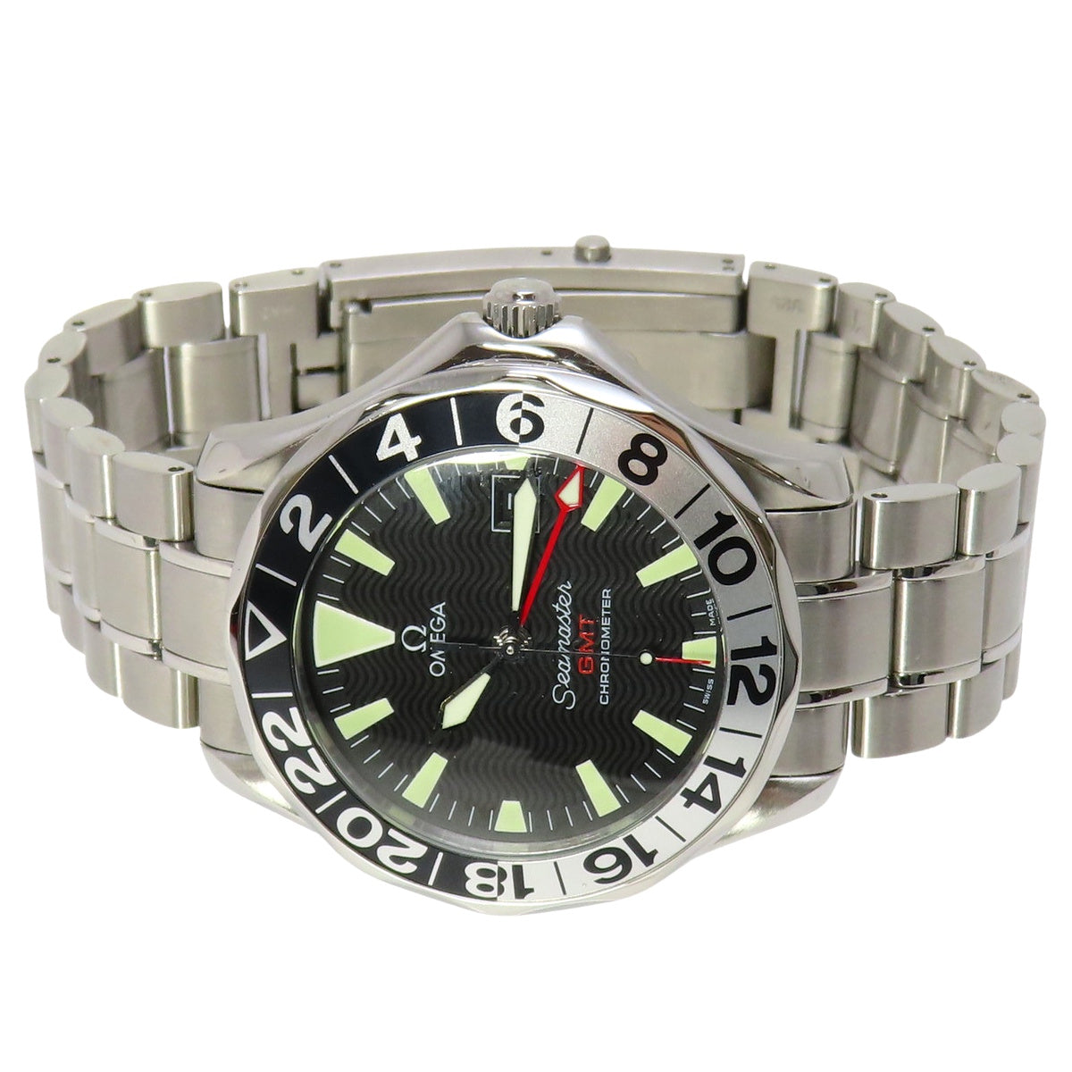 Seamaster 300 GMT 2234.50 SS Black Automatic Men's