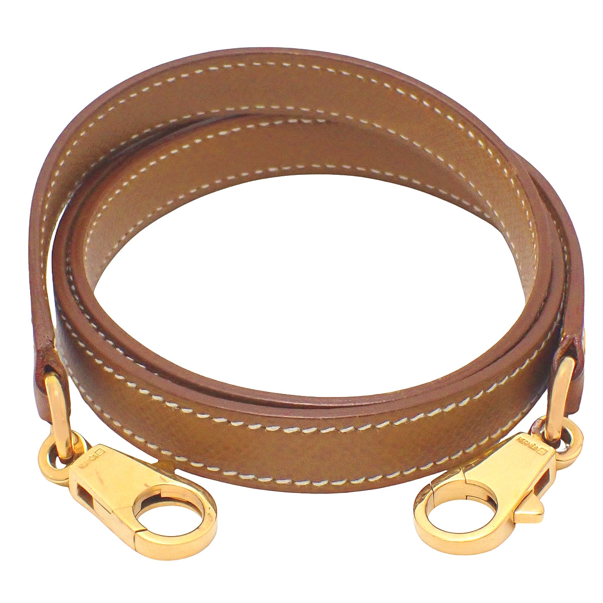 Shoulder strap Courchevel Gold Gold hardware