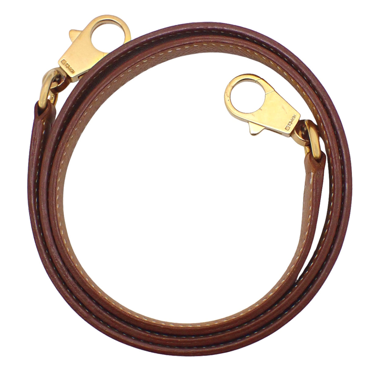 Shoulder strap Courchevel Gold Gold hardware