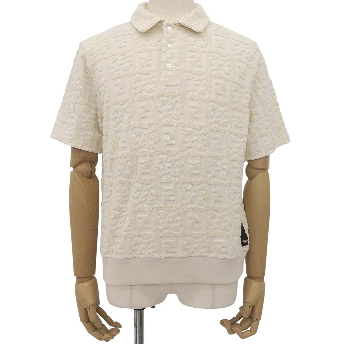 Monogram Textured Polo Shirt 2021 XS