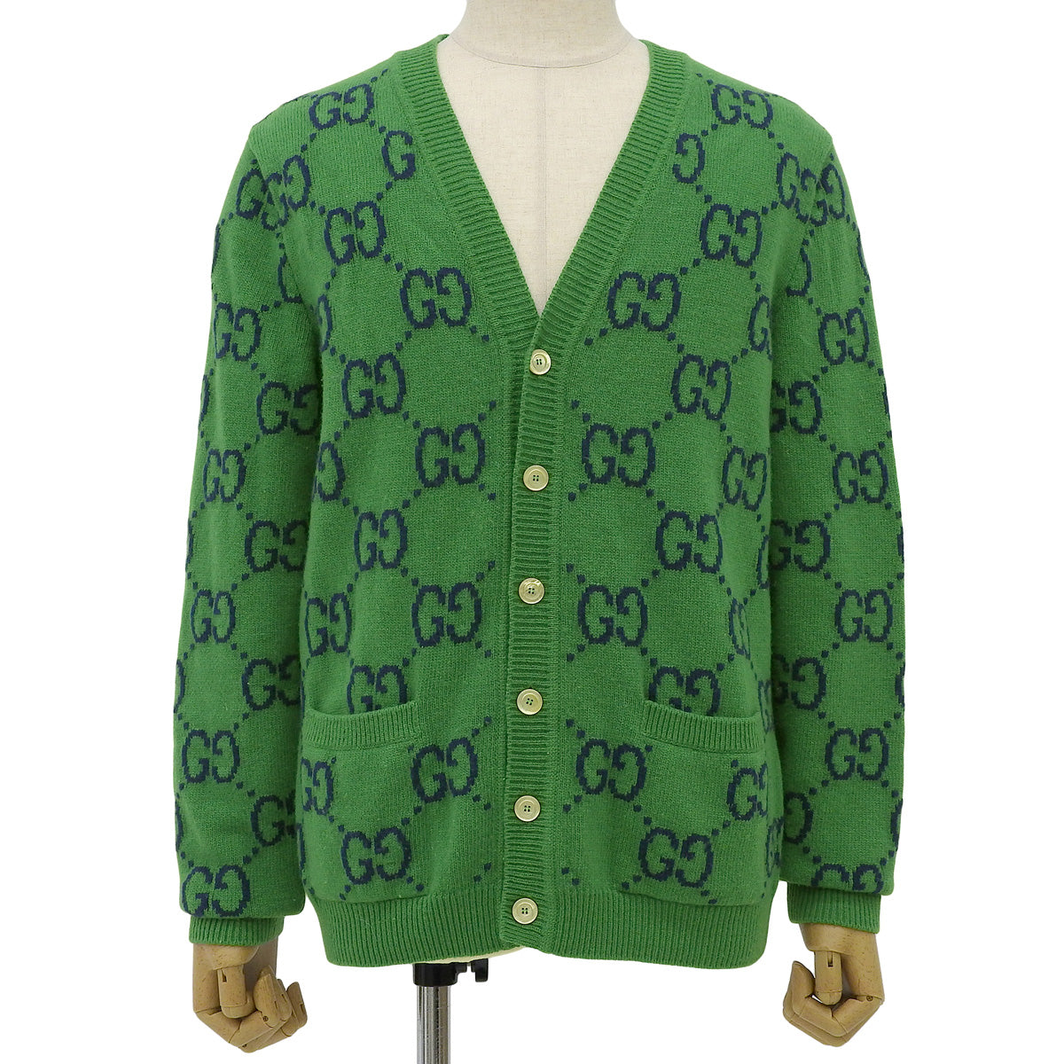 GG柄カーディガン M