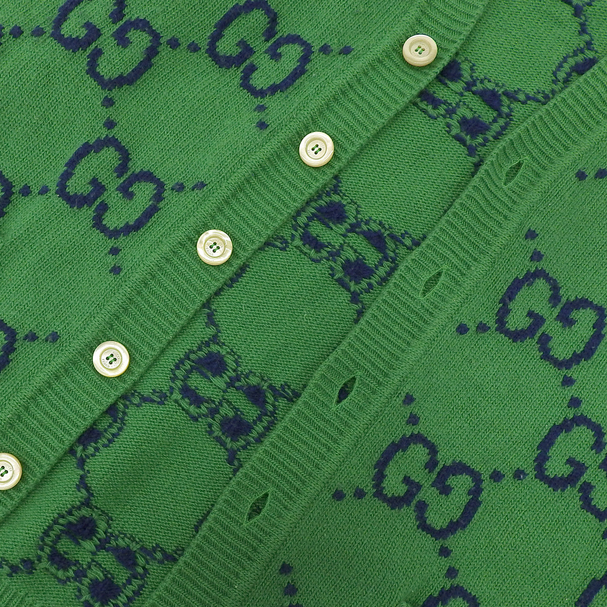 GG Pattern Cardigan M