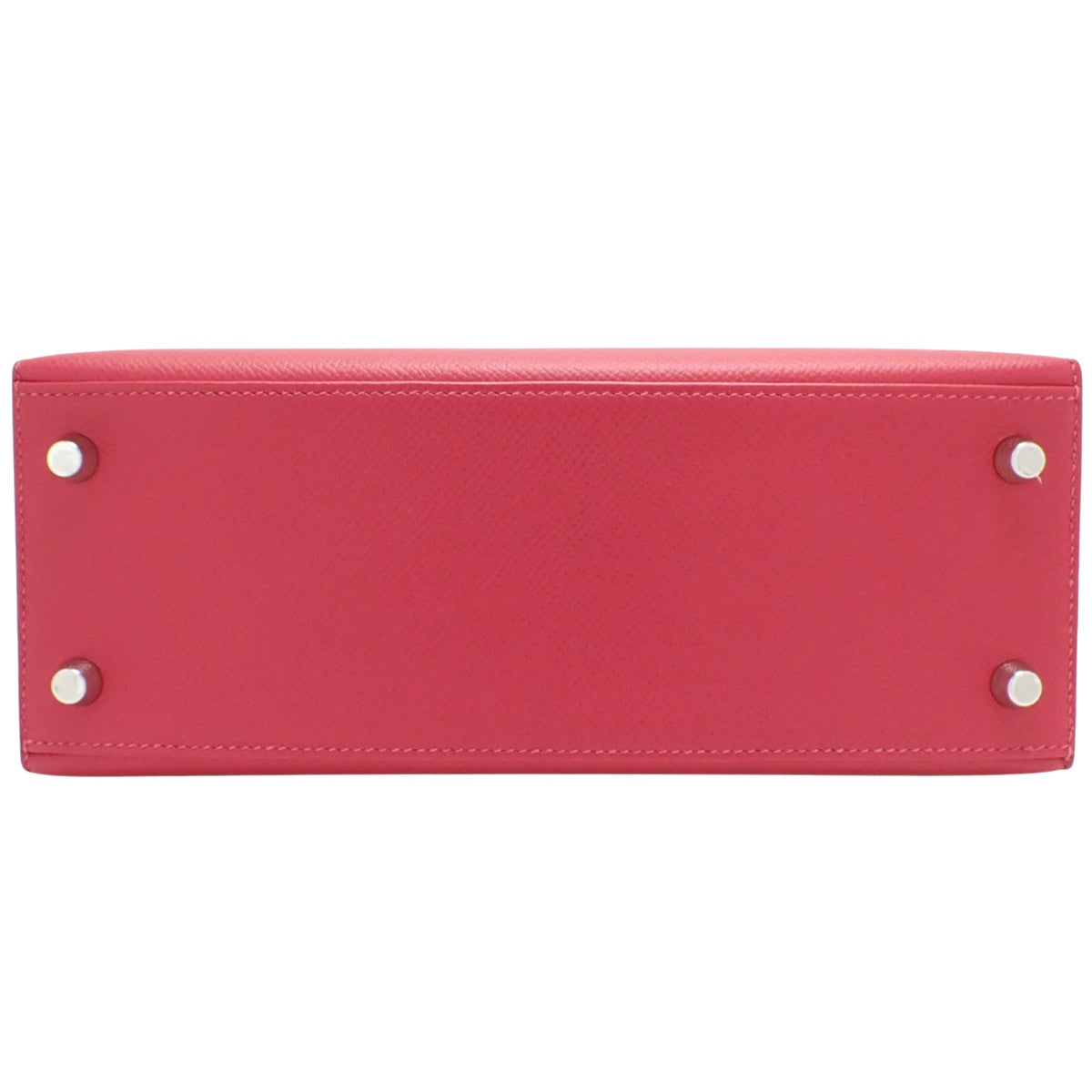 Kelly Verso 25(外缝)Epson Framboise/Rouge 系列银色五金 Z 印章