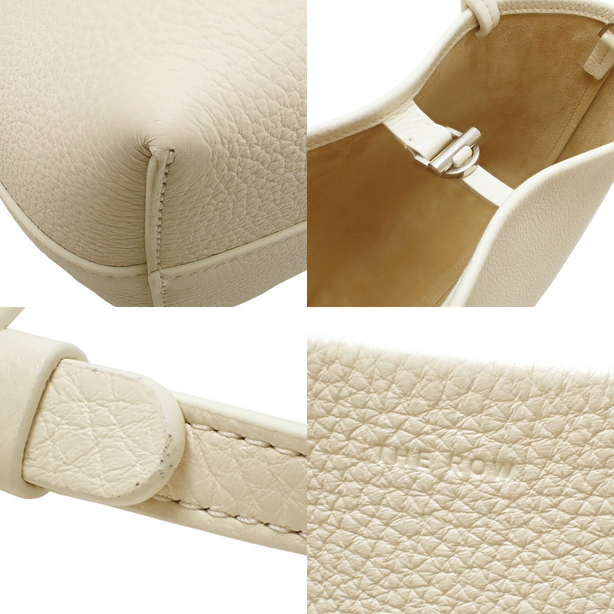 Park 手提包,小号,米白色