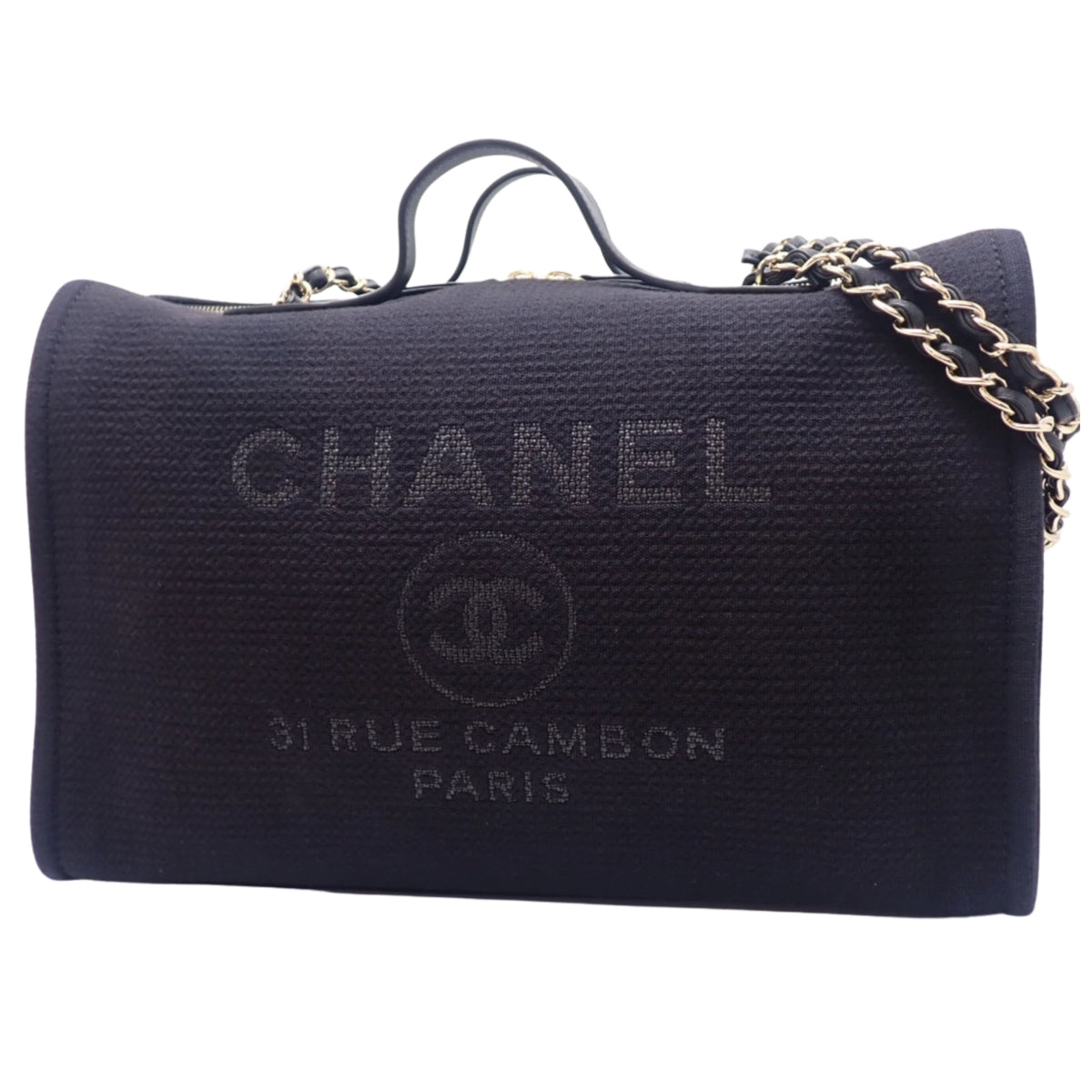 Deauville 波士顿包,帆布,海军蓝,AS4166