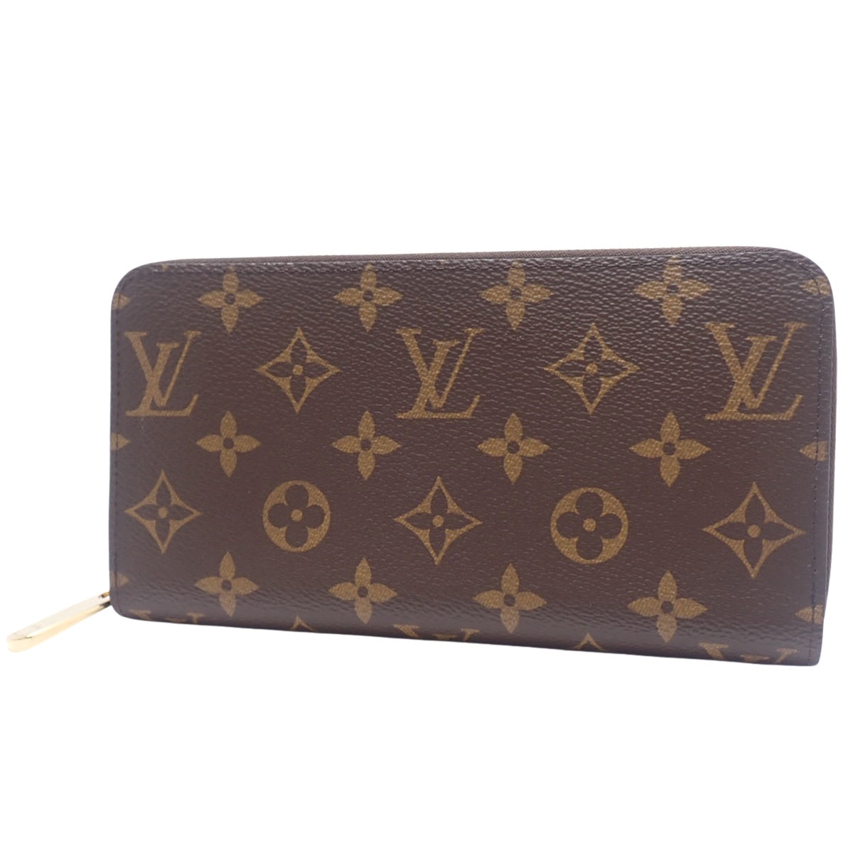 Monogram Zippy Wallet, Monogram Canvas, Coquelicot (M41896)