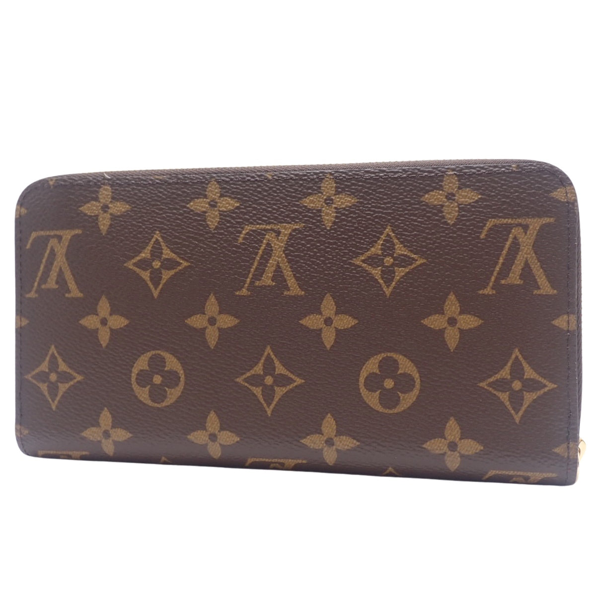 Monogram Zippy Wallet, Monogram Canvas, Coquelicot (M41896)