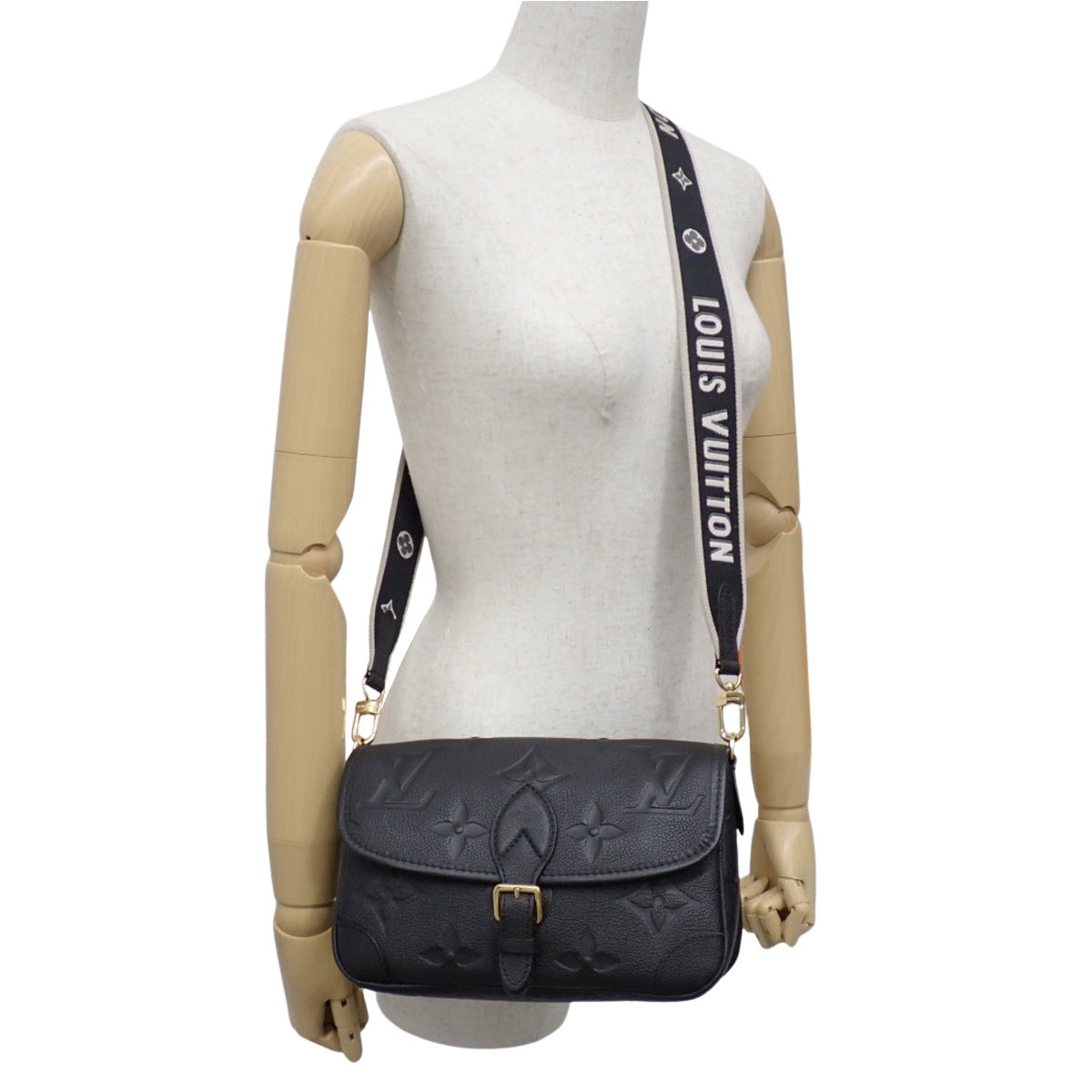 モノグラム・アンプラント ディアヌ ノワール M46386