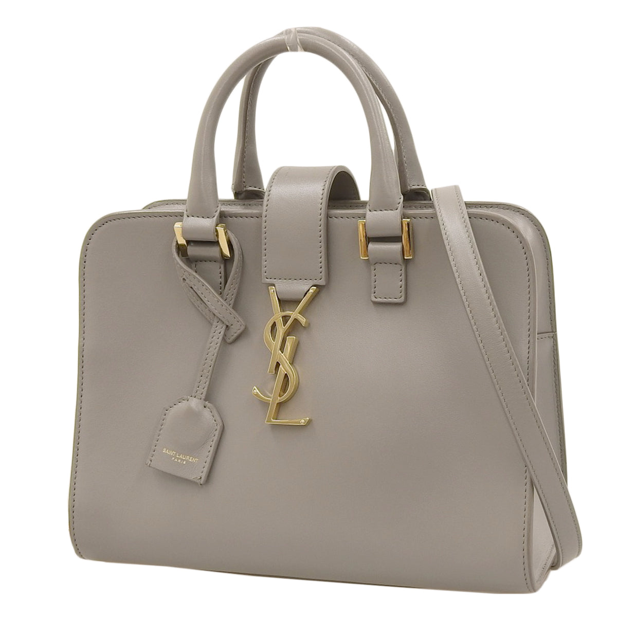 Baby Cabas Leather Greige 568853