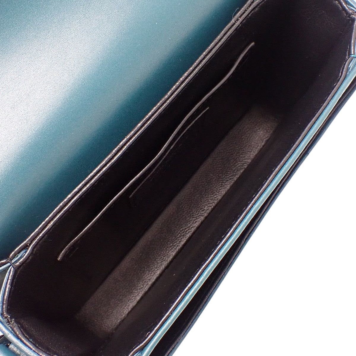 Solferino 小号斜挎包 小牛皮 蓝绿色 634306