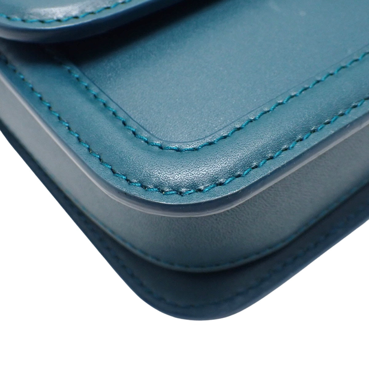 Solferino 小号斜挎包 小牛皮 蓝绿色 634306