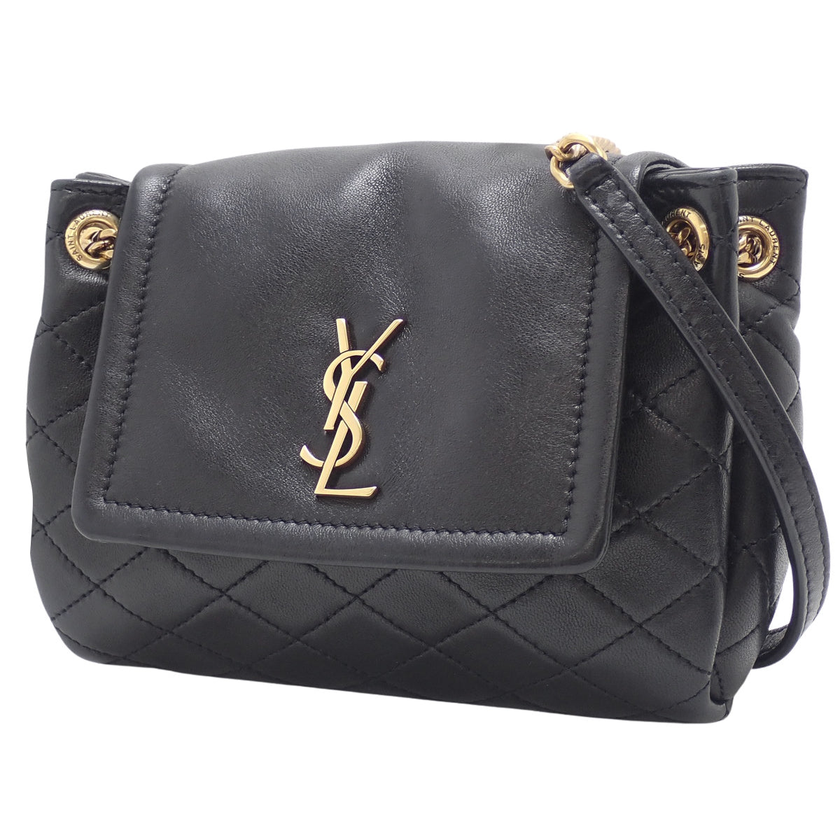 Nolita 迷你羊皮黑色 6727381EL071000