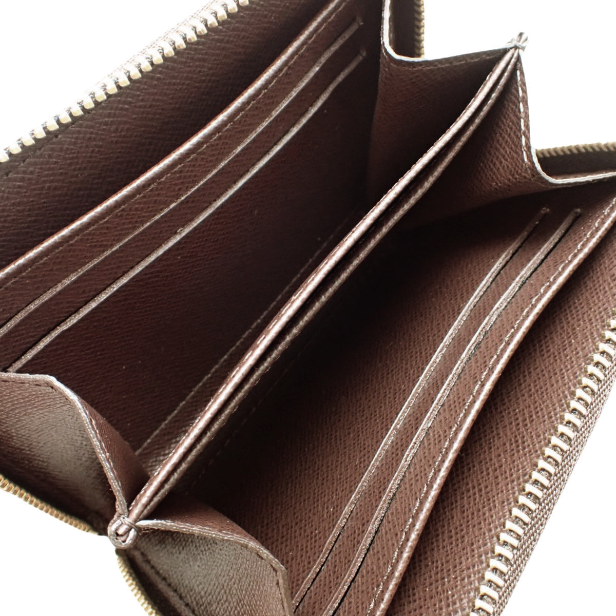 Damier Ebene Zippy 零钱包棕色 N63070