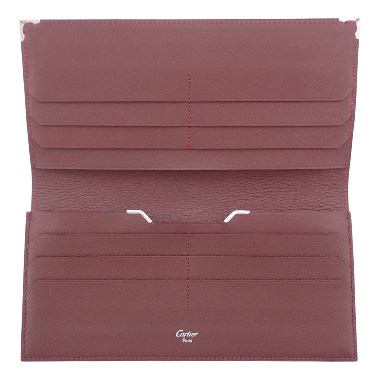 Must de Cartier 国际系列黑色小牛皮钱包 (L3001363)