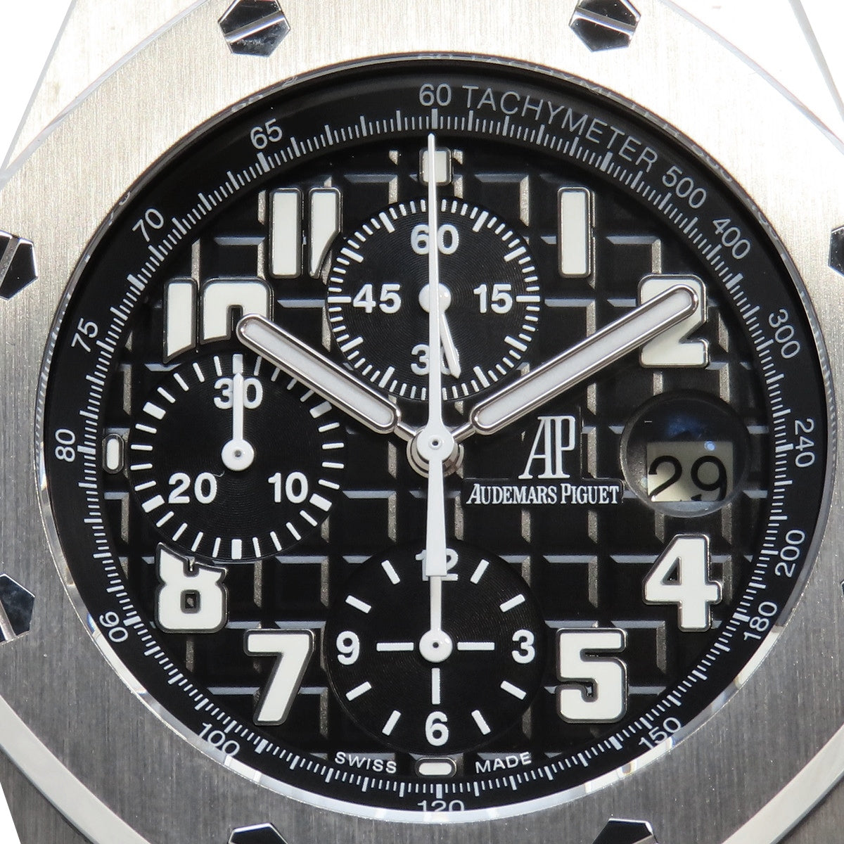 Royal Oak Offshore Chronograph 26020ST.OO.D001IN.01.A Stainless Steel/Rubber Black Automatic Men's Watch
