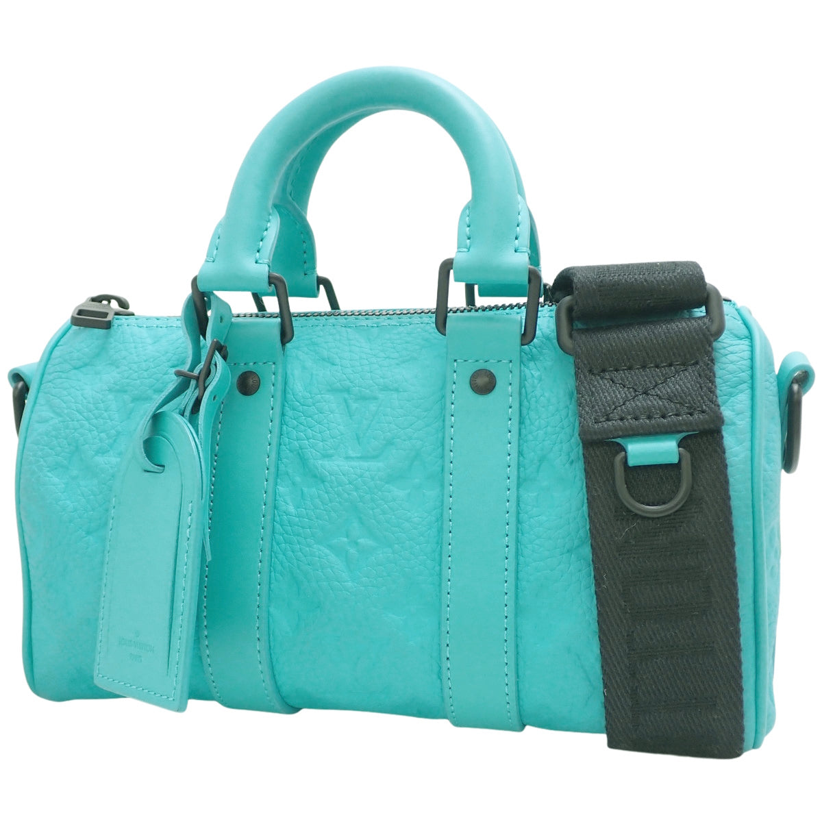 キーポル・バンドリエール 25 モノグラム ・トリヨン ターコイズ M11996