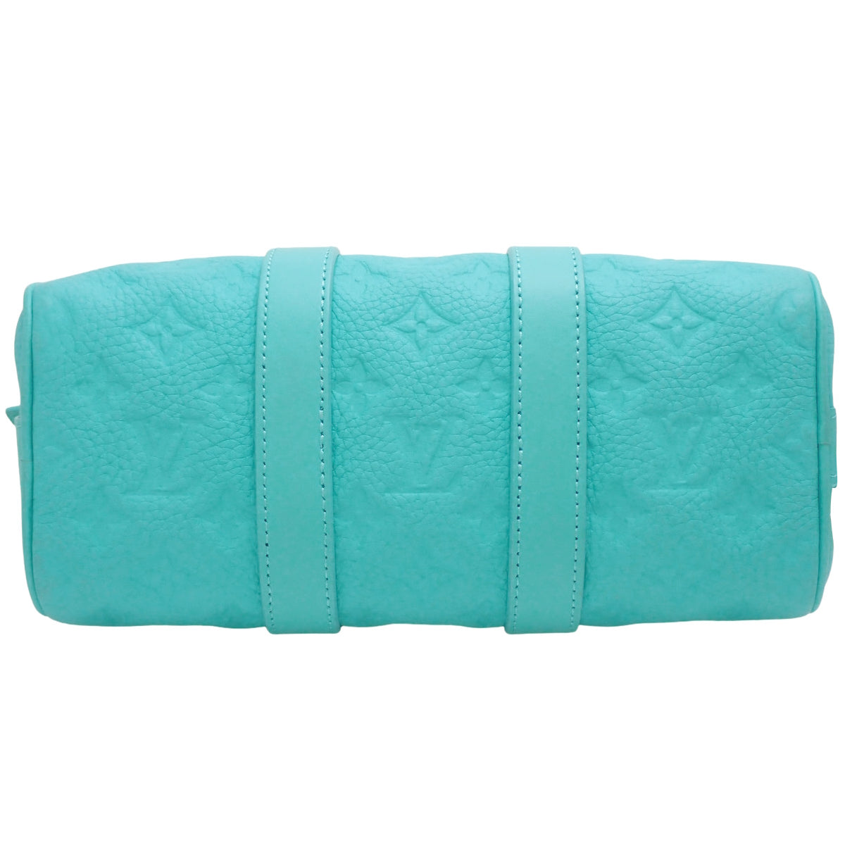 Keepall Bandouliere 25 Monogram Taurillon 绿松石色 M11996