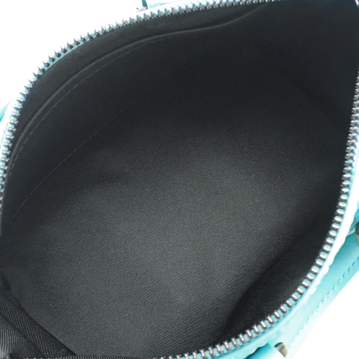 Keepall Bandouliere 25 Monogram Taurillon 绿松石色 M11996