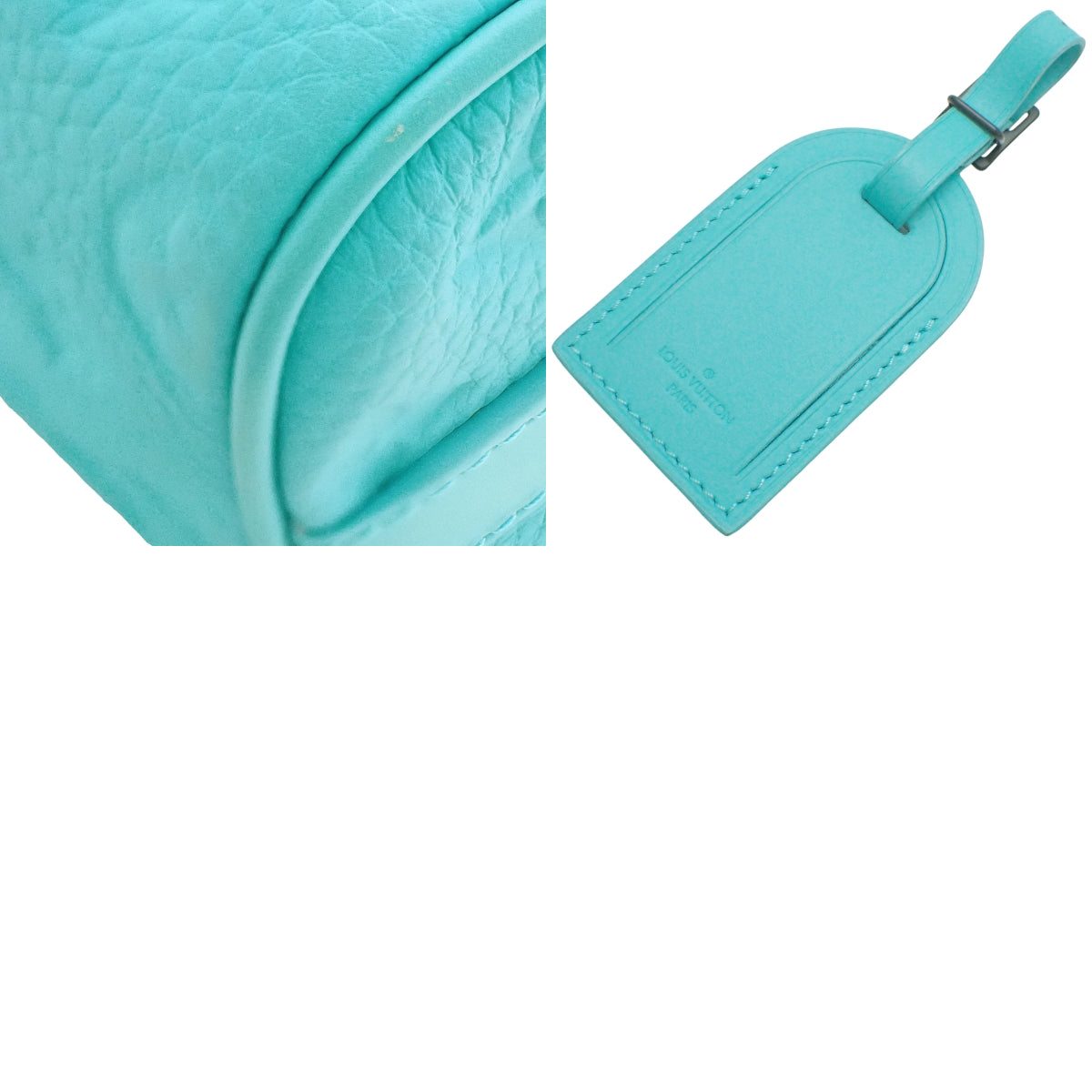 Keepall Bandouliere 25 Monogram Taurillon 绿松石色 M11996