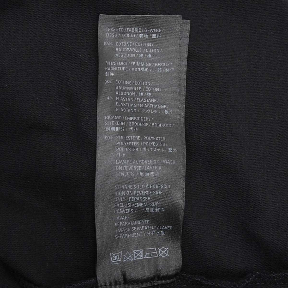 2021款L码T恤,下摆饰有刺绣logo