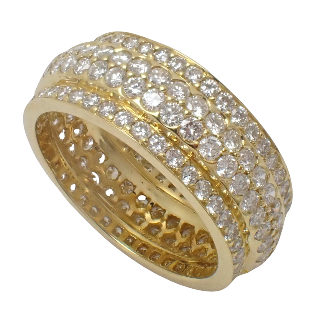 ダイヤモンドリング D2.36 イエローゴールド K18YG 5.7g