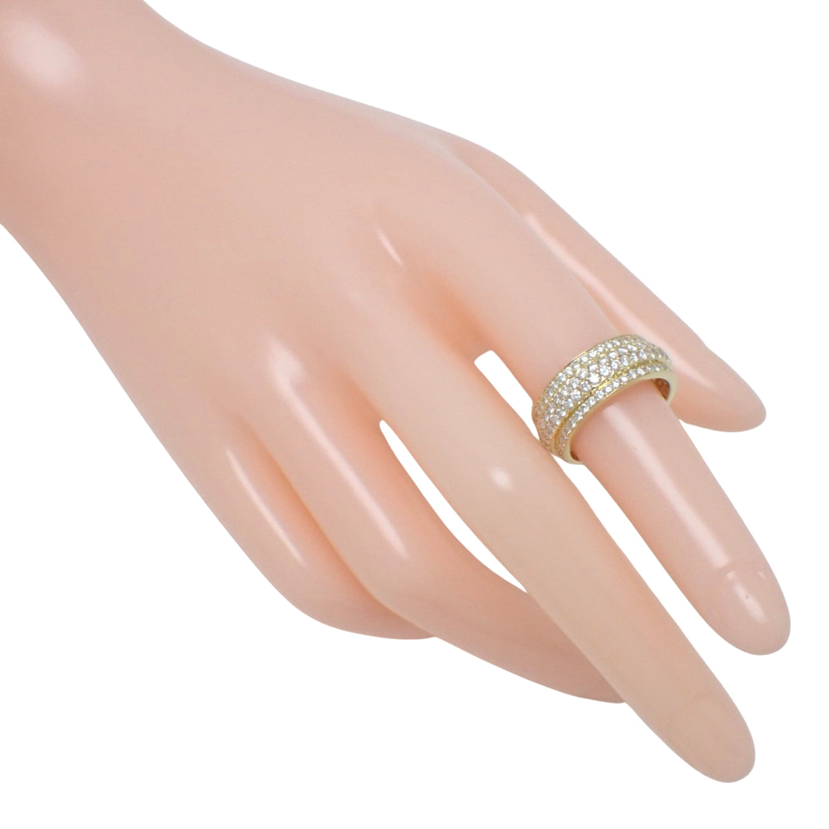 ダイヤモンドリング D2.36 イエローゴールド K18YG 5.7g