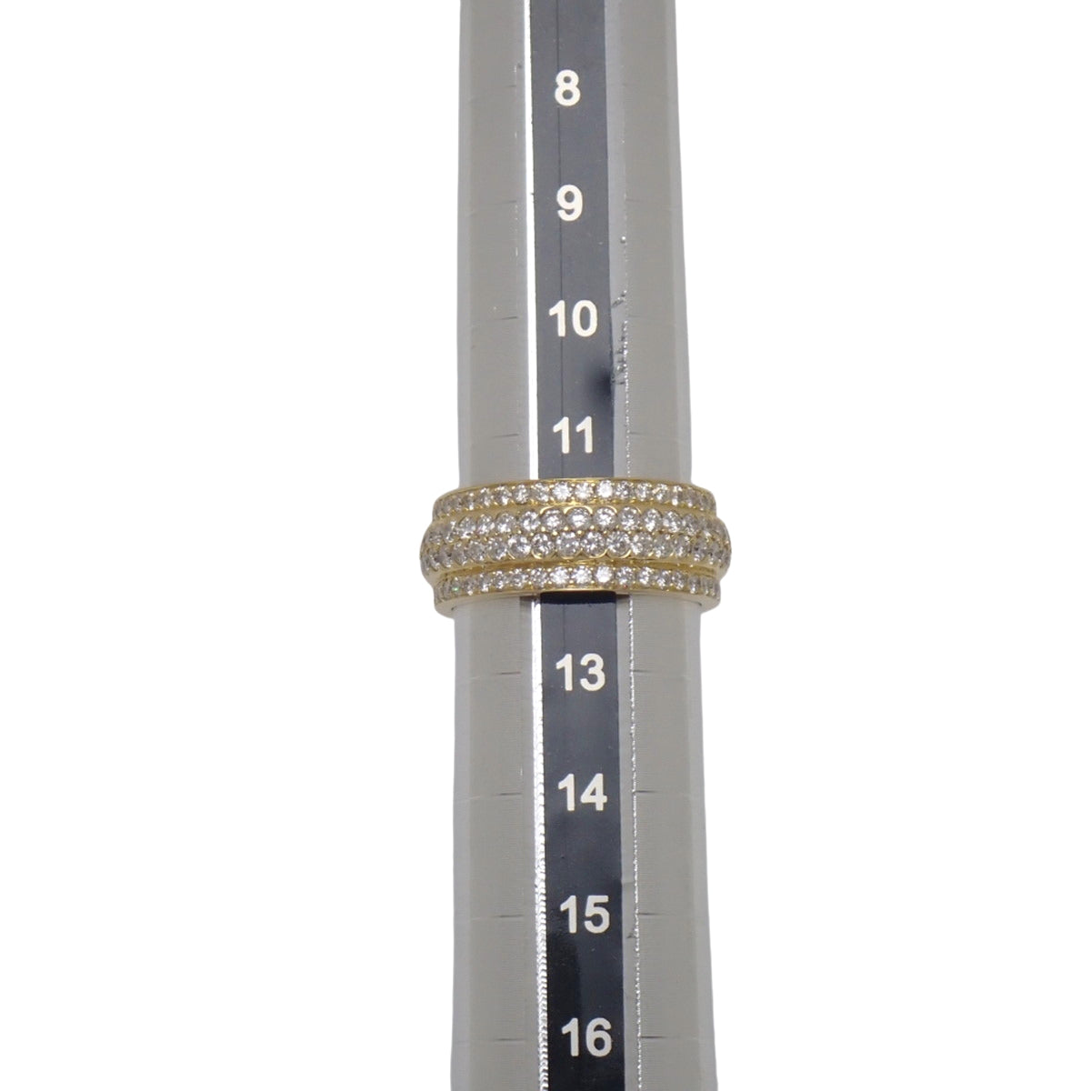 ダイヤモンドリング D2.36 イエローゴールド K18YG 5.7g