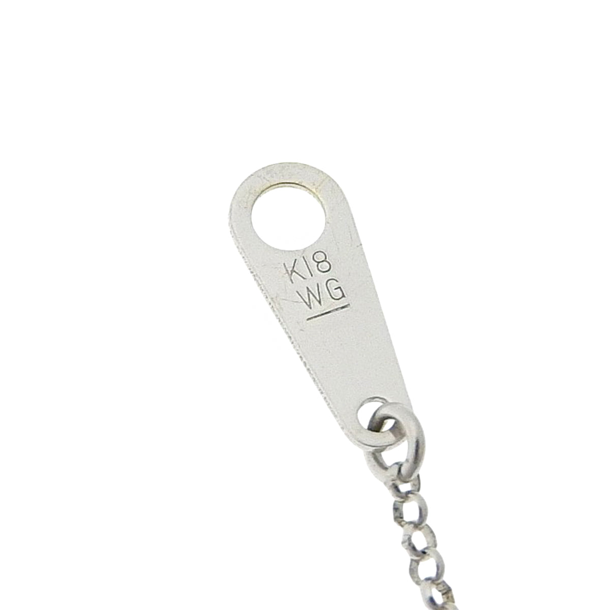 Tanzanite and Diamond Leaf Necklace in White Gold (K18WG) and Platinum (Pt900)