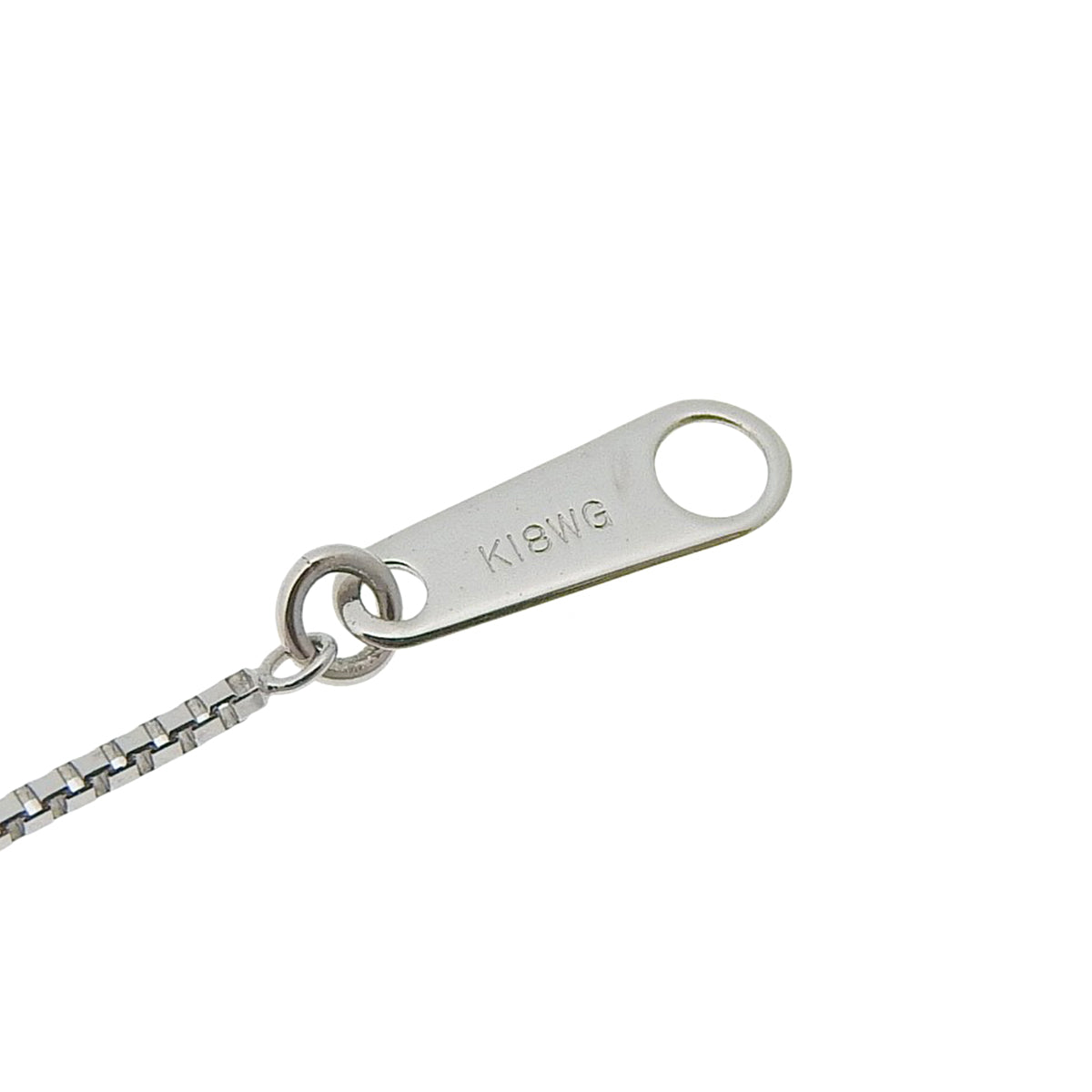 イエローダイヤモンド ネックレス ホワイトゴールド K18WG