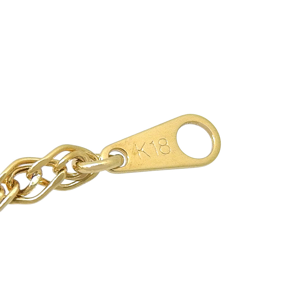 雫型ダイヤモンドネックレス D3.40 K18YG 10.0g