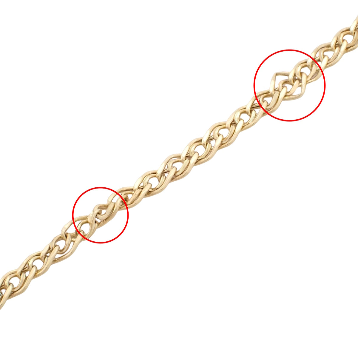 雫型ダイヤモンドネックレス D3.40 K18YG 10.0g