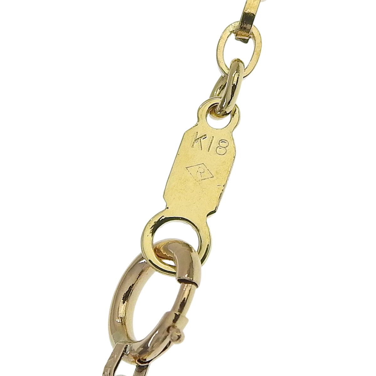 クロスダイヤモンドネックレス D2.03 イエローゴールド K18YG 13.0g