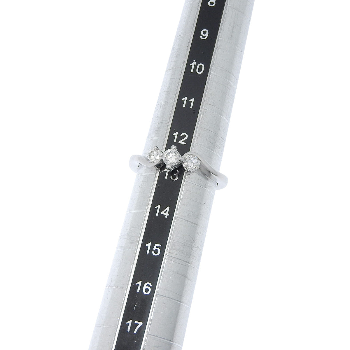 Diamond Ring D0.50 White Gold K18WG 3.7g