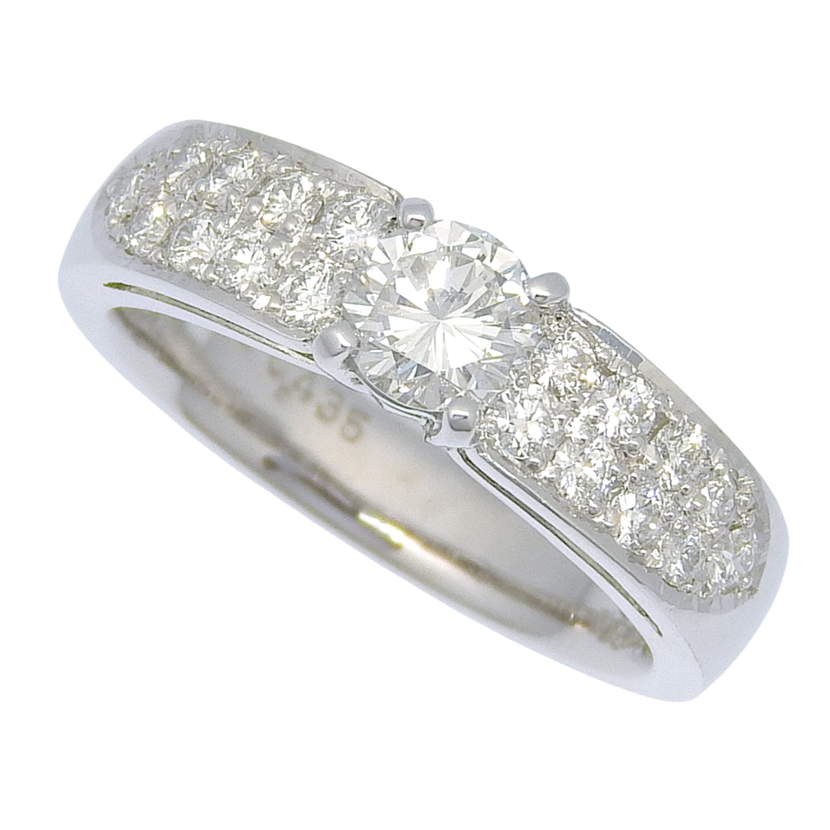 ダイヤモンド リング プラチナ Pt900