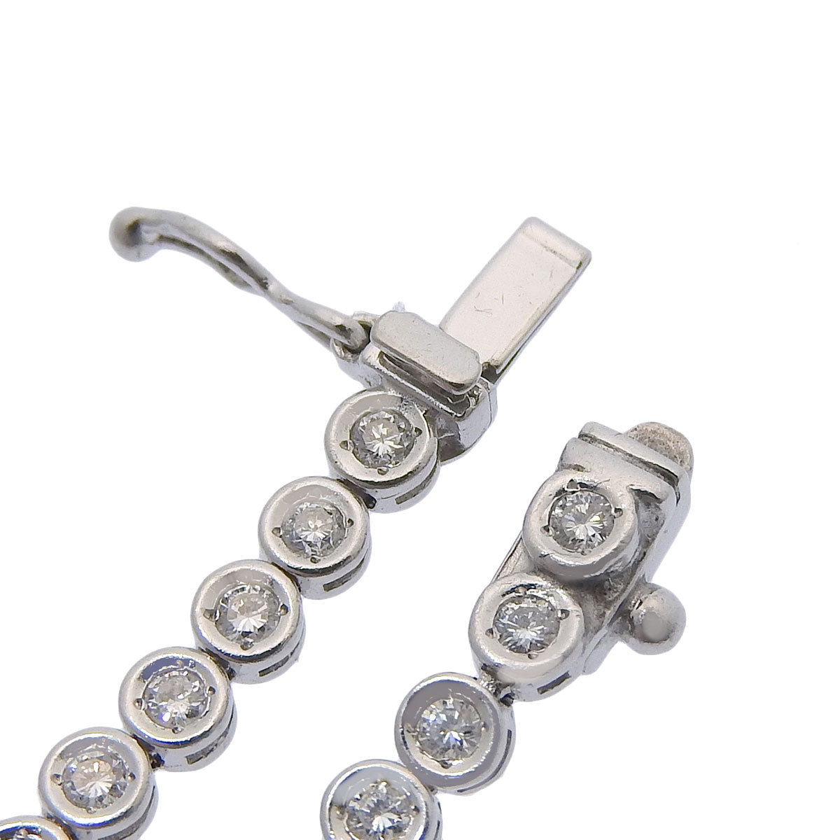 テニスブレスレット D1.23 Pt850 9.5g