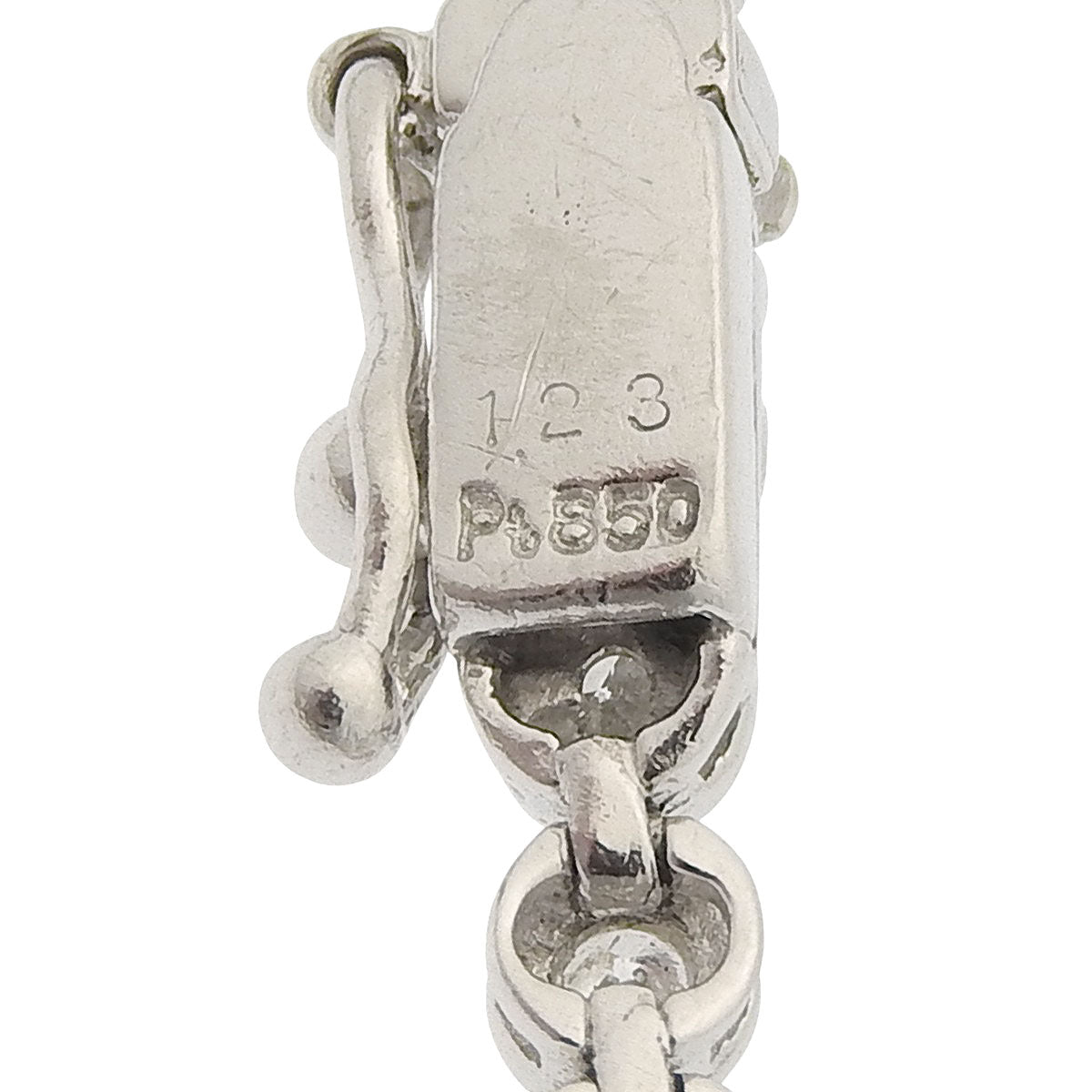 テニスブレスレット D1.23 Pt850 9.5g