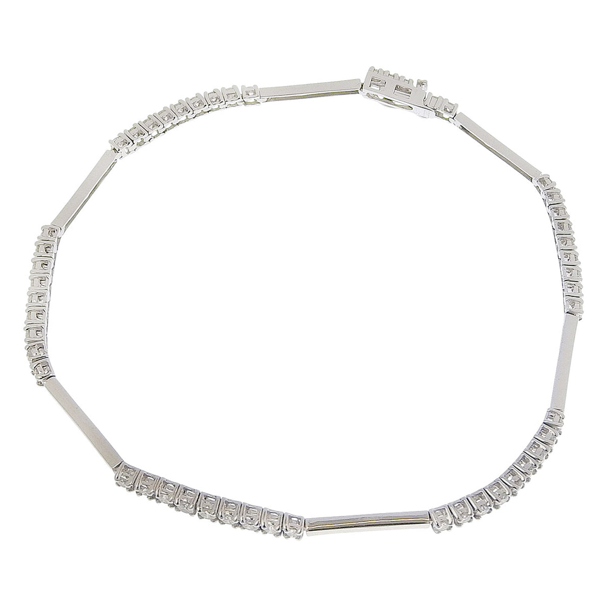 Diamond bracelet D1.05 white gold K18WG 5.0g