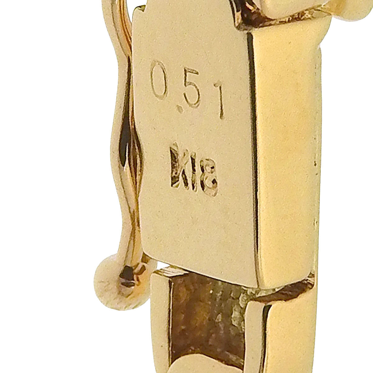 ダイヤモンド ブレスレット D0.51 K18YG 13.9g