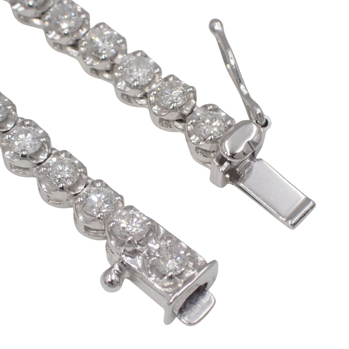 Diamond Tennis Necklace D10.13 Platinum Pt850