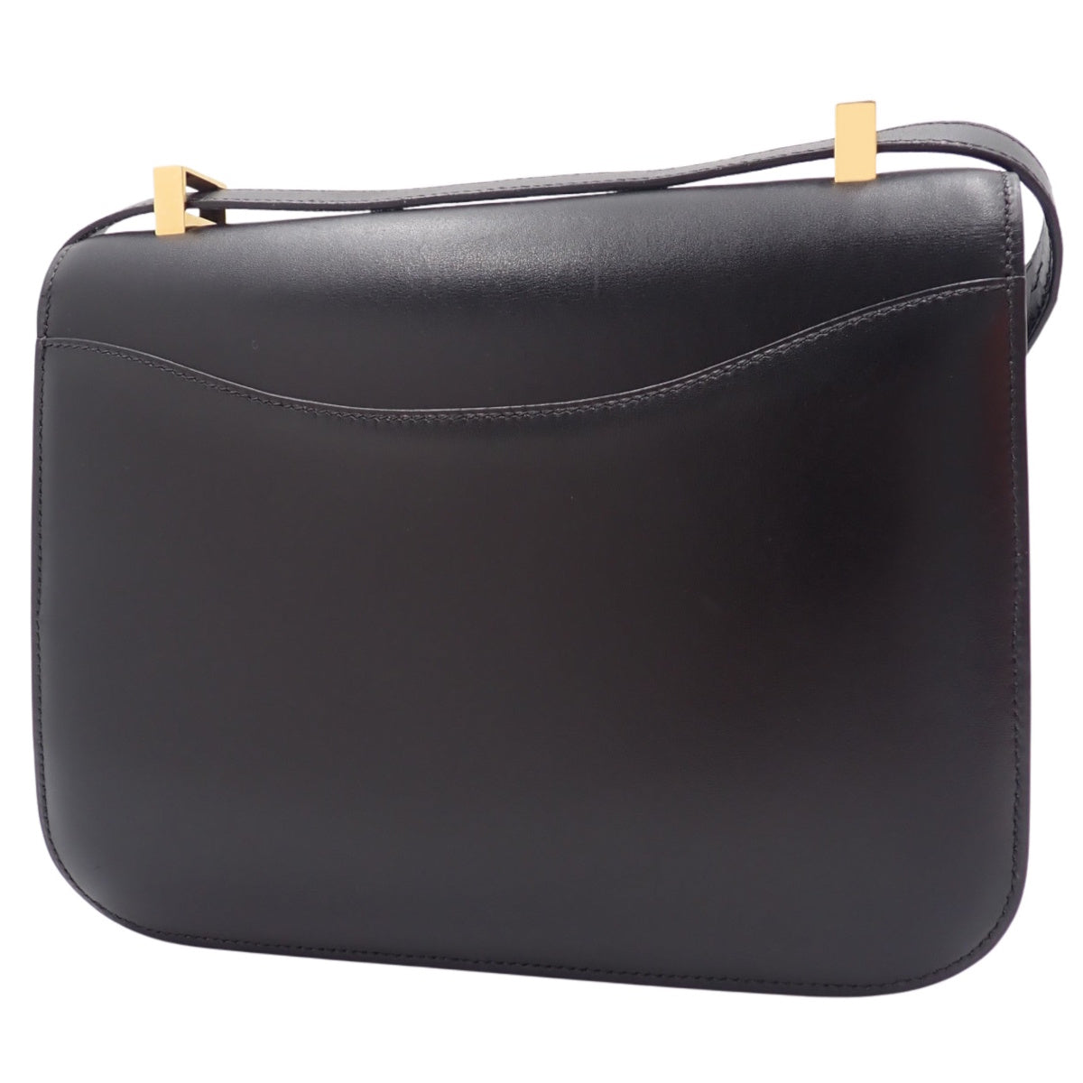 コンスタンス24 ボックスカーフ ブラック ゴールド金具 〇Z刻印