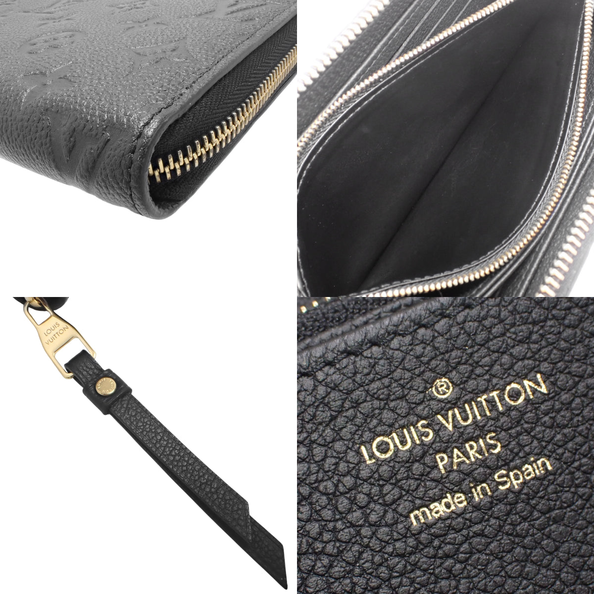 Monogram Empreinte Zippy 钱包黑色 M61864