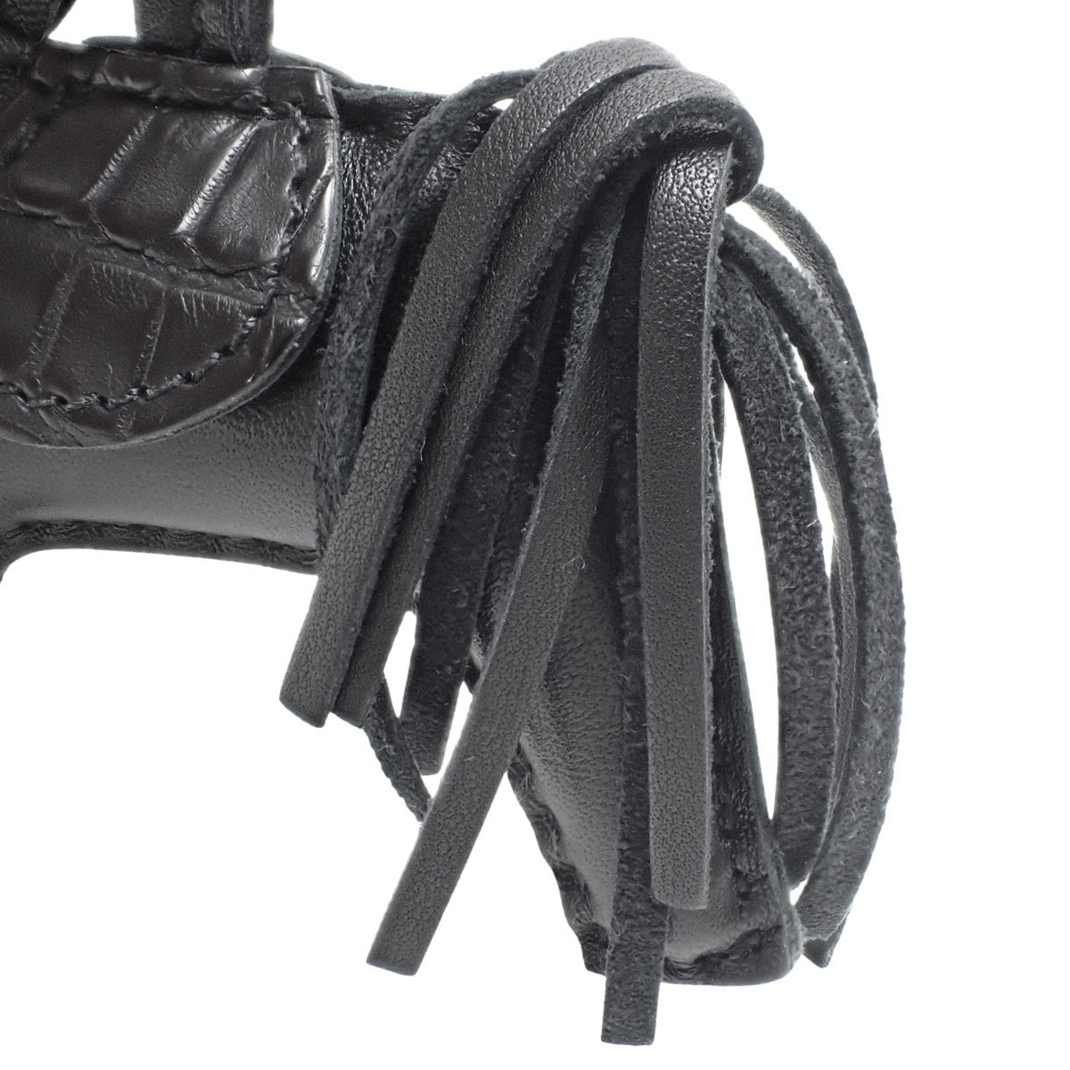 Rodeo Charm Touch PM, Anygoro Miro, Alligator Matt Croco, Black, Z stamp.