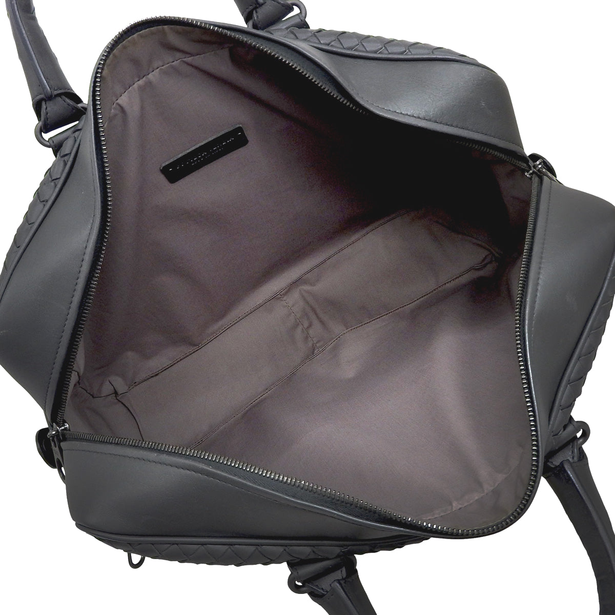 イントレチャート ビジネスバッグ レザー グレー 163292