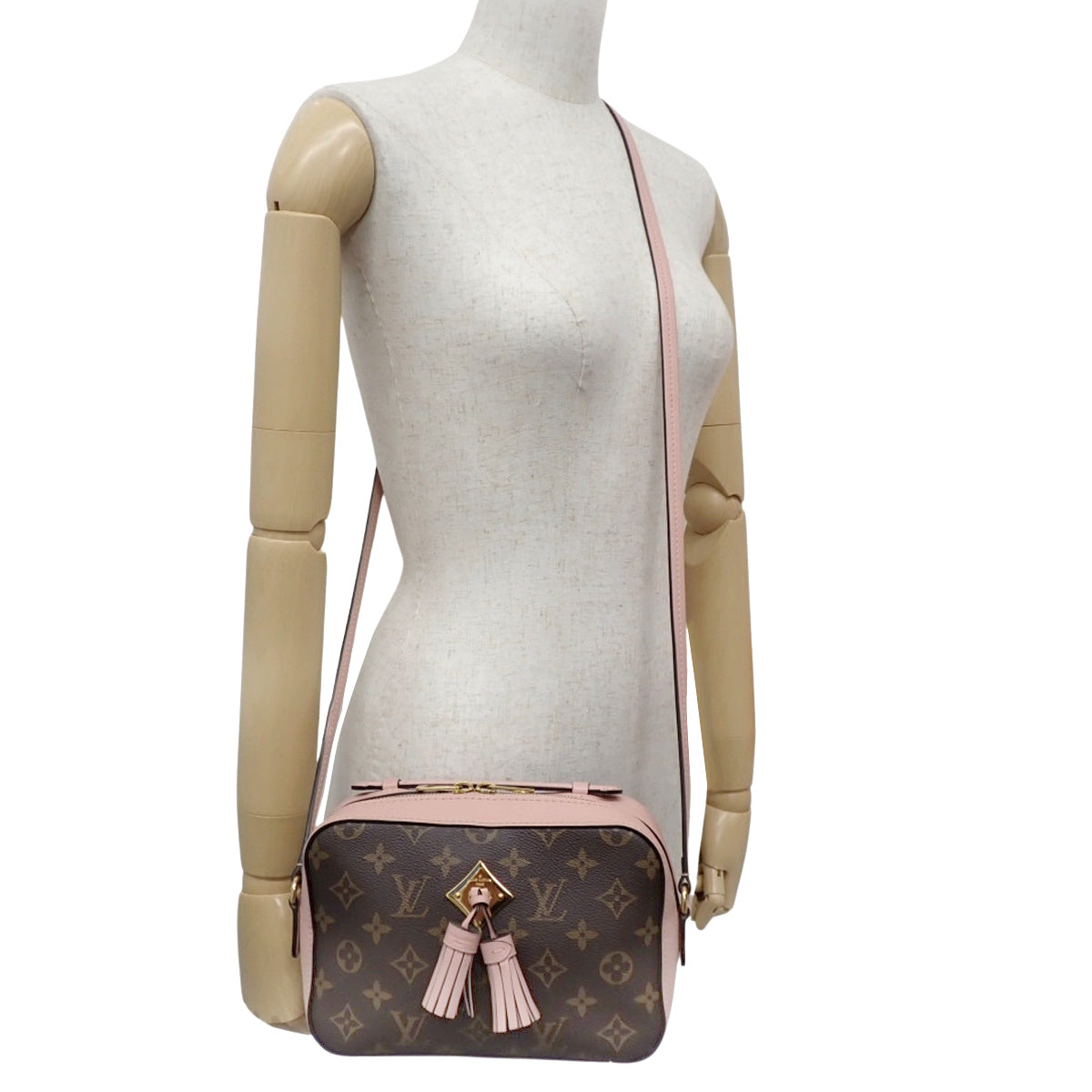 圣通棕粉色字母组合 M44442