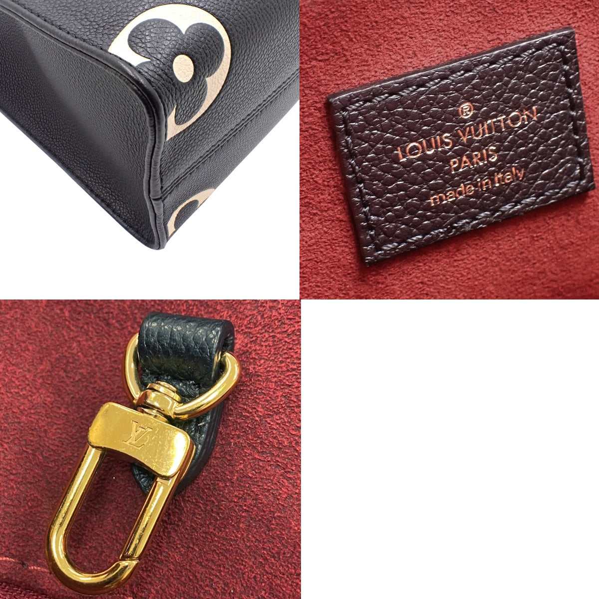 Monogram Empreinte On the Go PM Monogram Empreinte 黑色/米色 M45659